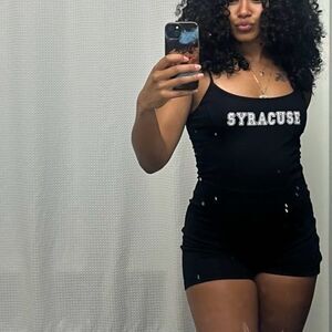 Syracuse Women’s Black Romper